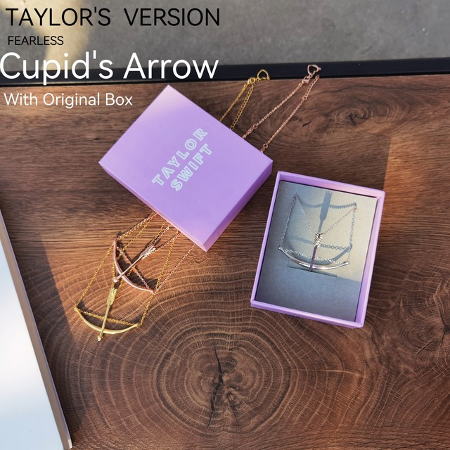 S925 The Same Version Of Taylor Cupid's Arrow Necklace Three Color